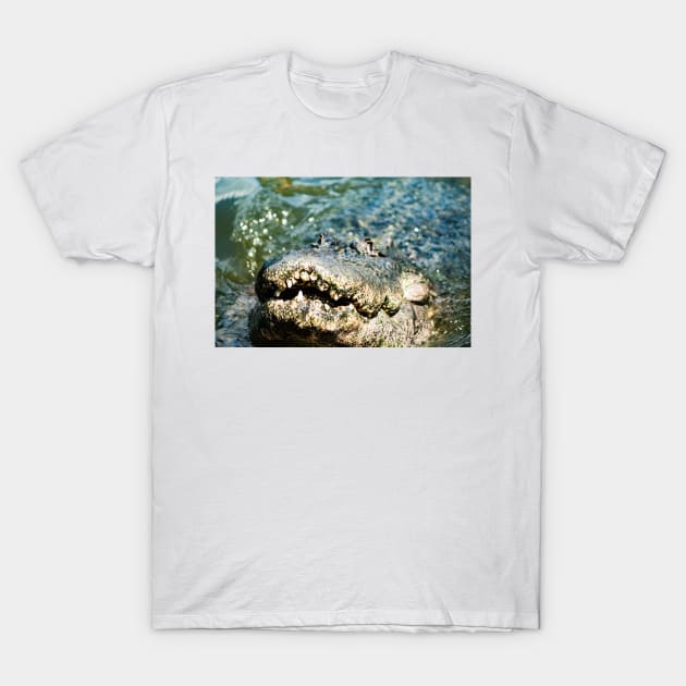 Gator Jaws T-Shirt by KensLensDesigns